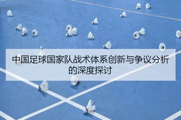 中国足球国家队战术体系创新与争议分析的深度探讨